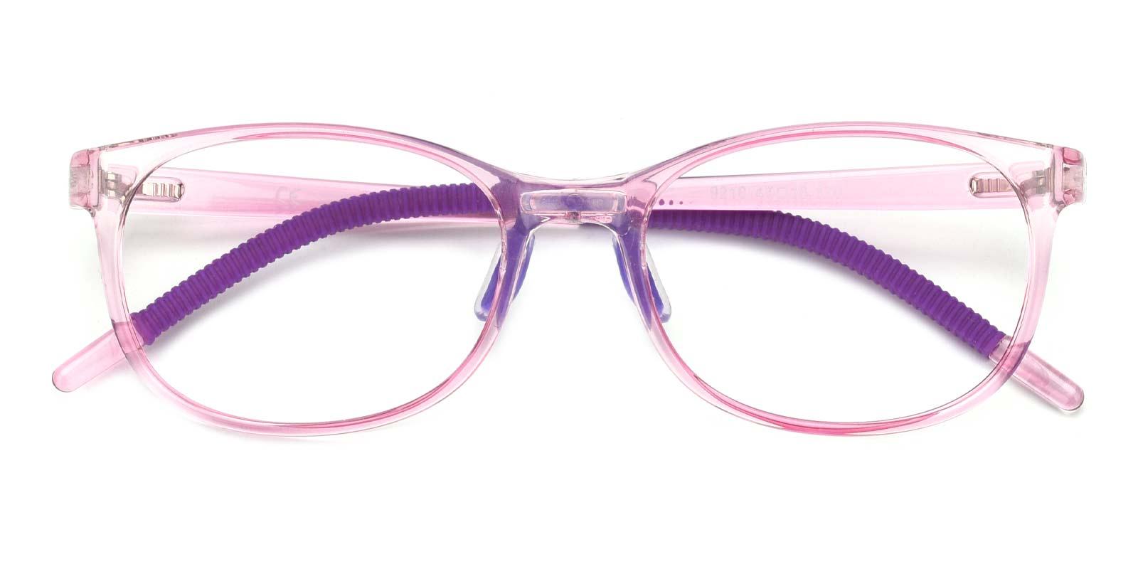 Kids-Munroe Purple TR Eyeglasses , Lightweight , NosePads Frames from ABBE Glasses