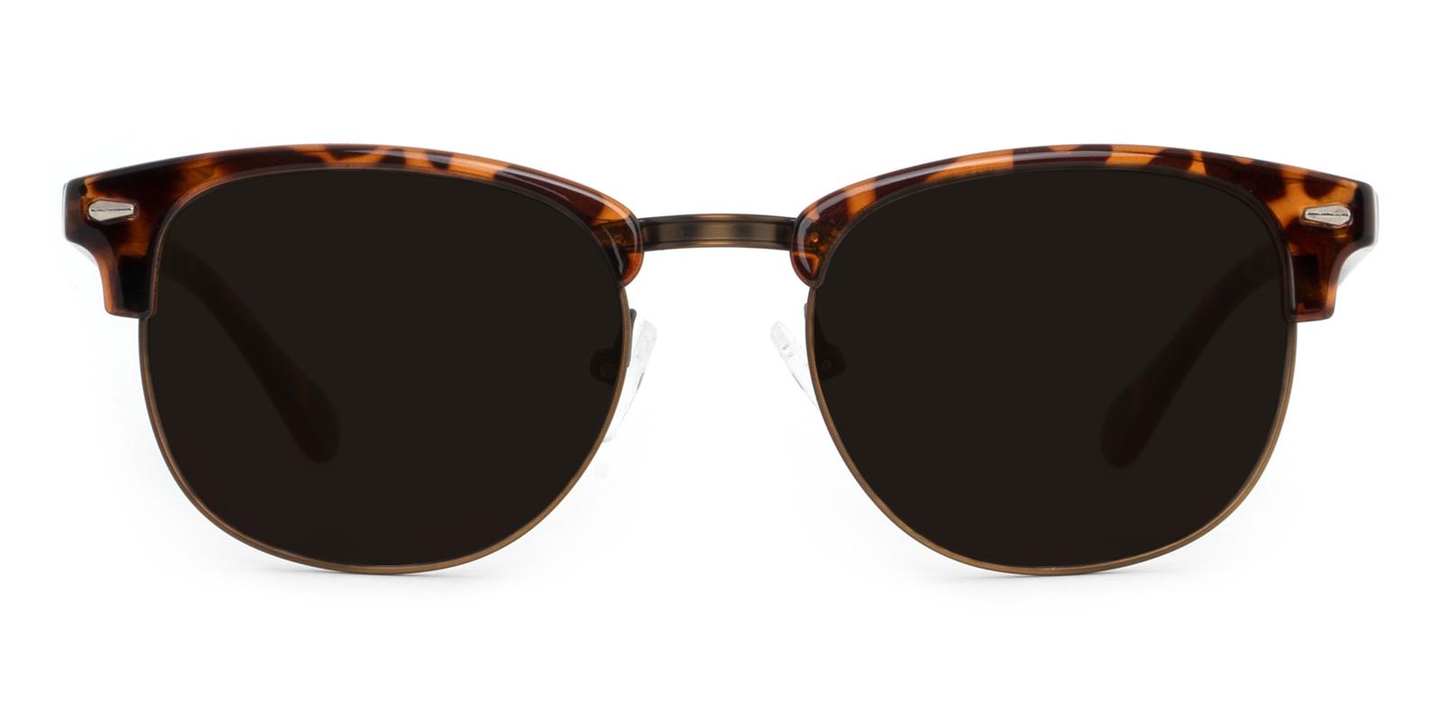 Michel Leopard Combination Sunglasses , NosePads Frames from ABBE Glasses