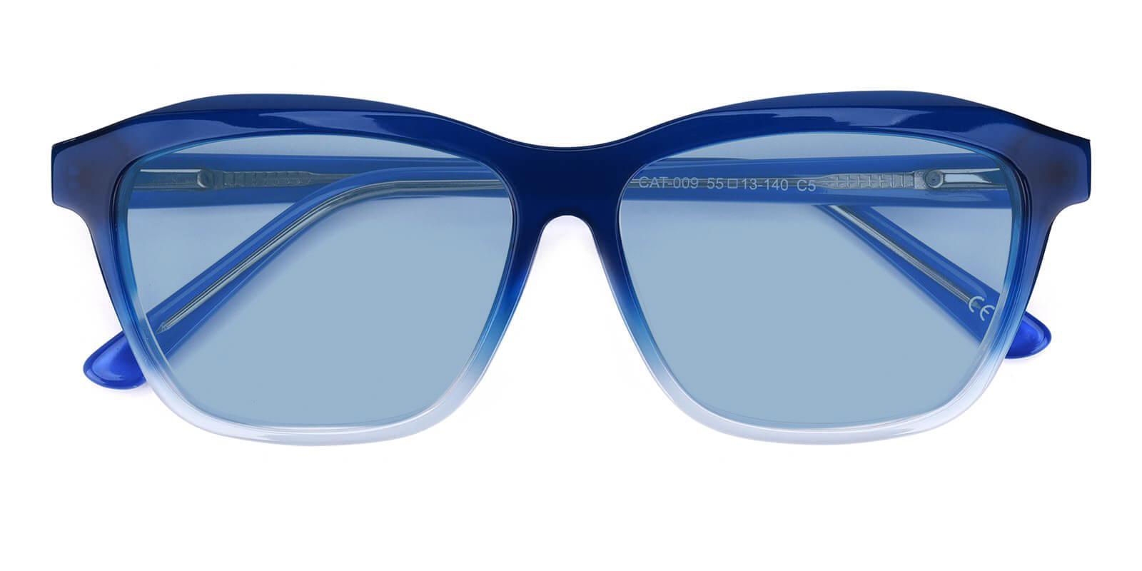 Morning Blue Acetate SpringHinges , Sunglasses , UniversalBridgeFit Frames from ABBE Glasses