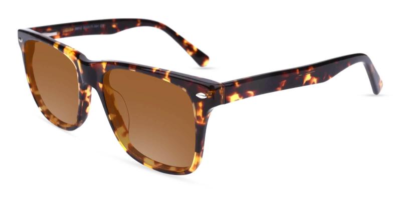 Tortoise Hepburn - Acetate ,Universal Bridge Fit