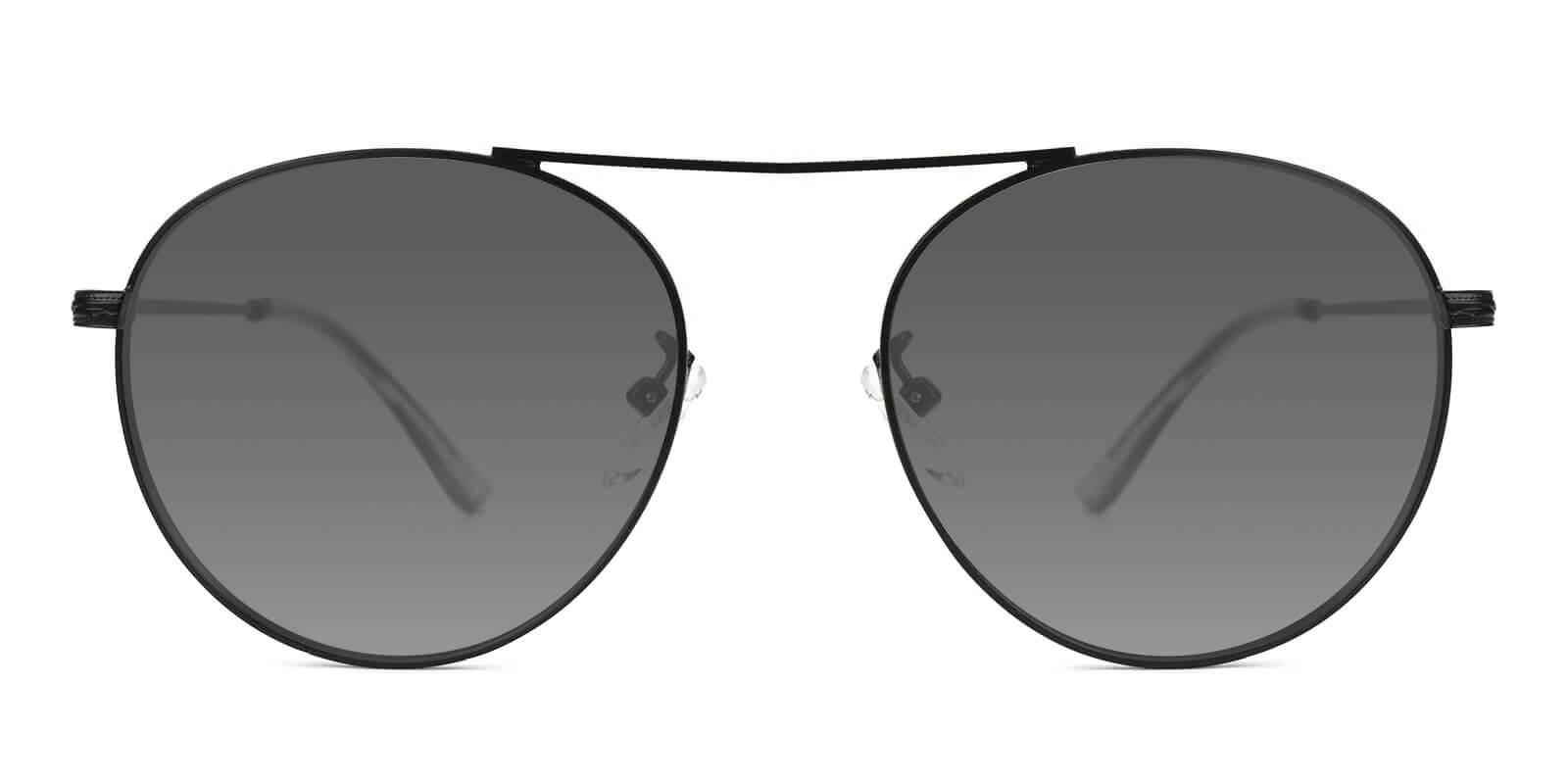 Daydream Black Metal Sunglasses , NosePads Frames from ABBE Glasses