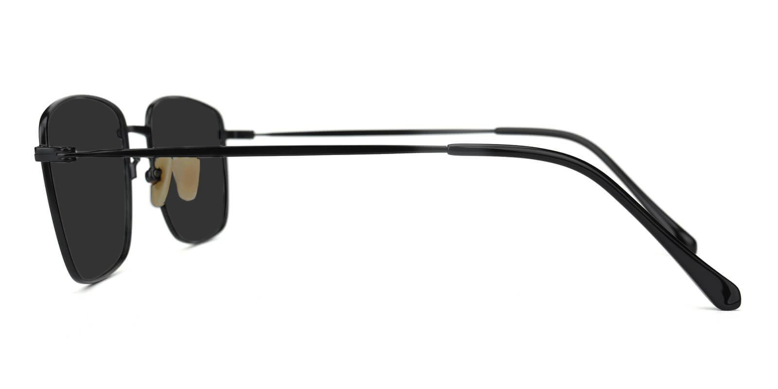 Synapse Black Titanium Sunglasses , Lightweight , NosePads Frames from ABBE Glasses