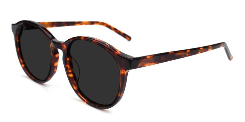 Tortoise Sun - Acetate ,Universal Bridge Fit