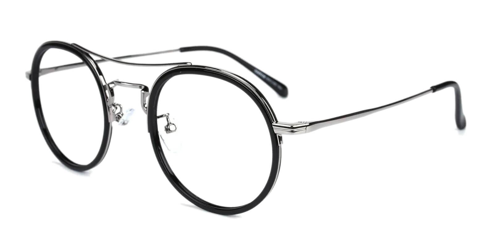 Coexist Silver Combination Eyeglasses , SpringHinges , NosePads Frames from ABBE Glasses