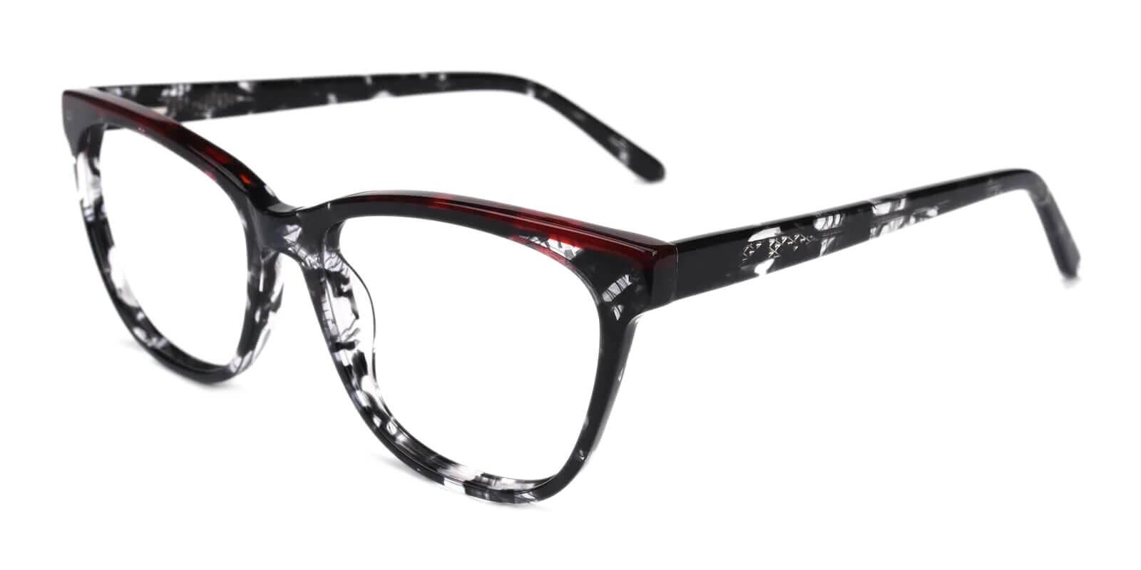 Volary Multicolor Acetate Eyeglasses , SpringHinges , UniversalBridgeFit Frames from ABBE Glasses