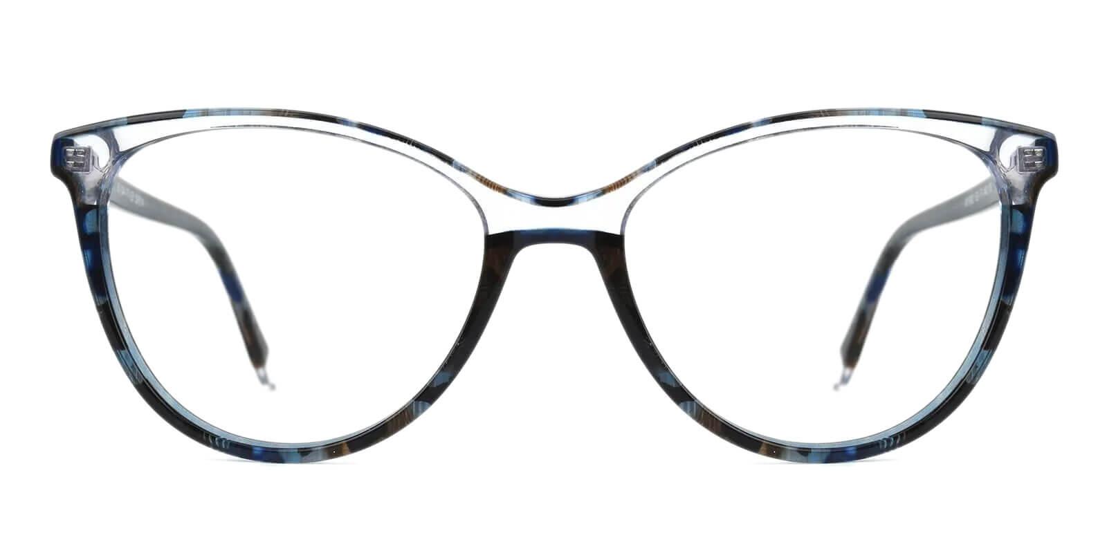 Magnus Multicolor Acetate Eyeglasses , SpringHinges , UniversalBridgeFit Frames from ABBE Glasses