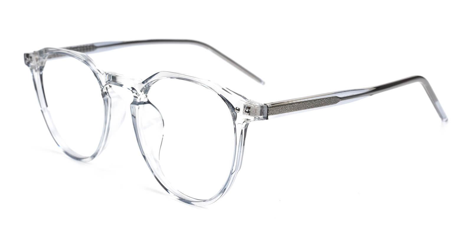 Mariner Gray Acetate Eyeglasses , SpringHinges , UniversalBridgeFit Frames from ABBE Glasses