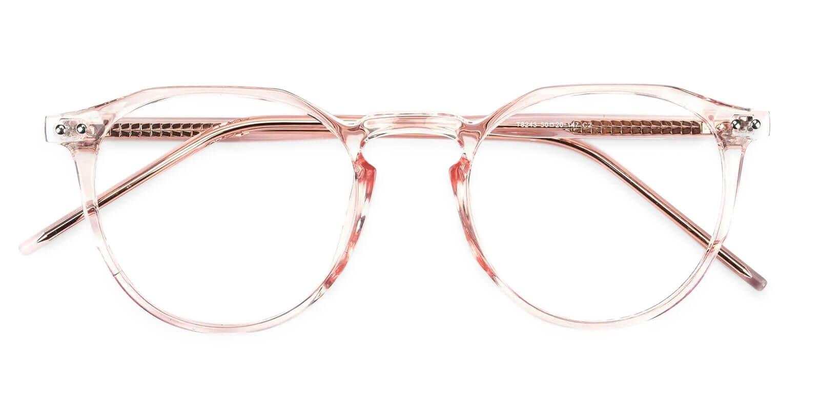 Mariner Pink Acetate Eyeglasses , SpringHinges , UniversalBridgeFit Frames from ABBE Glasses