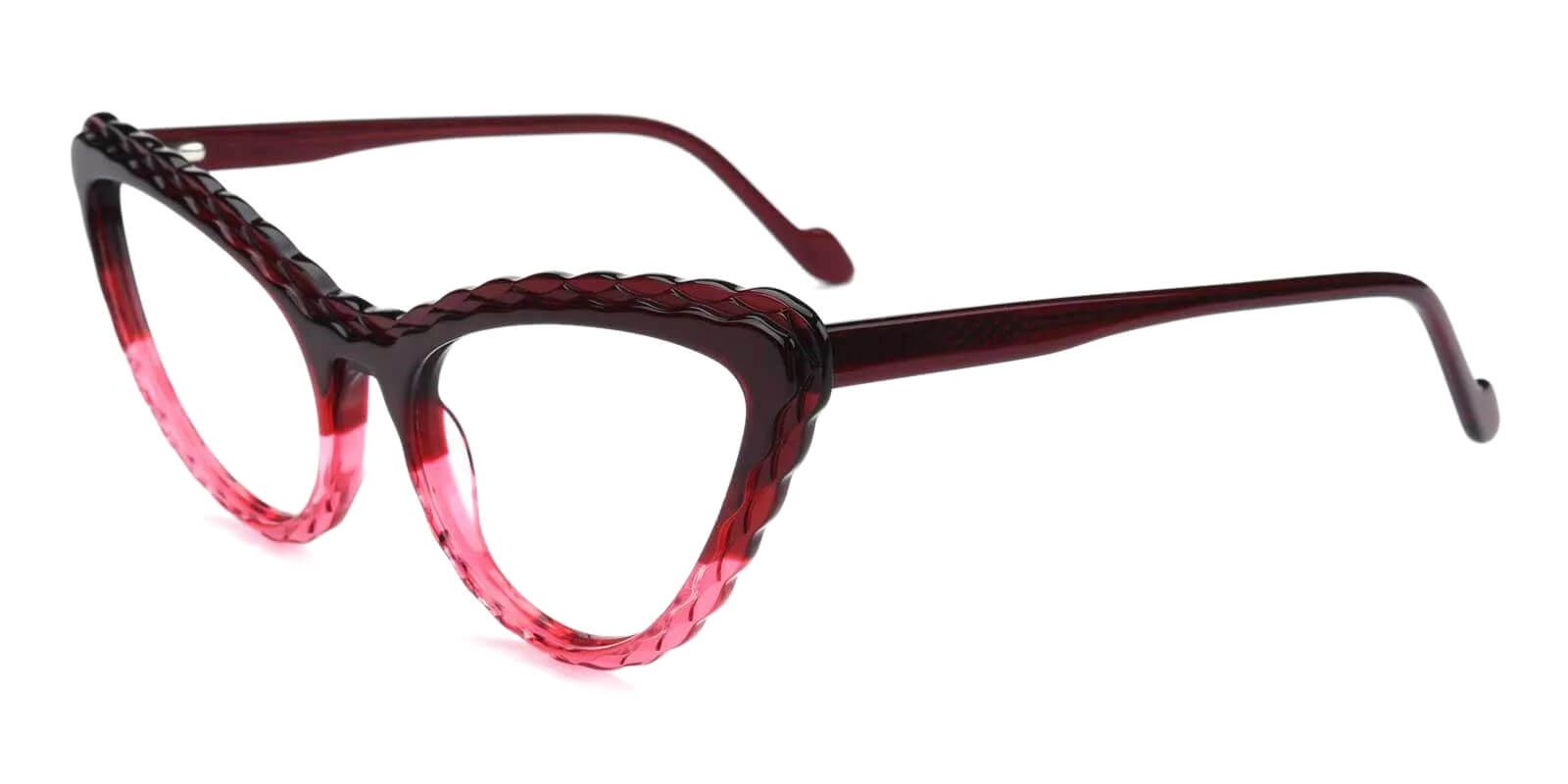 Harmt Purple Acetate Eyeglasses , Fashion , SpringHinges , UniversalBridgeFit Frames from ABBE Glasses