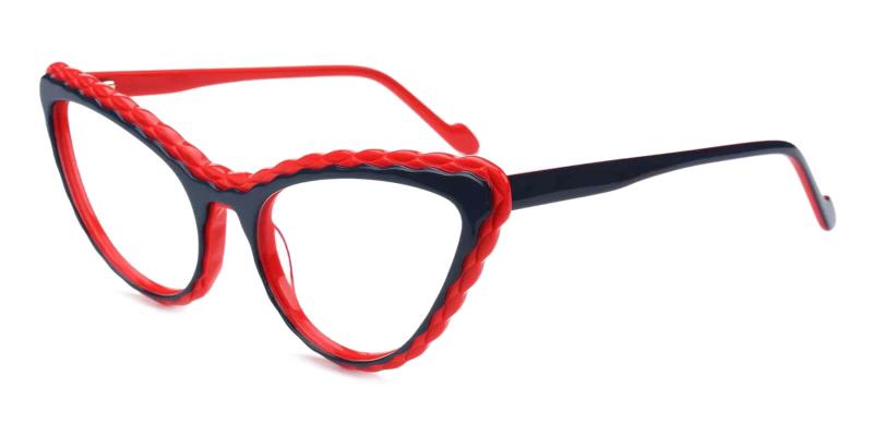 Red Harmt - Acetate ,Universal Bridge Fit