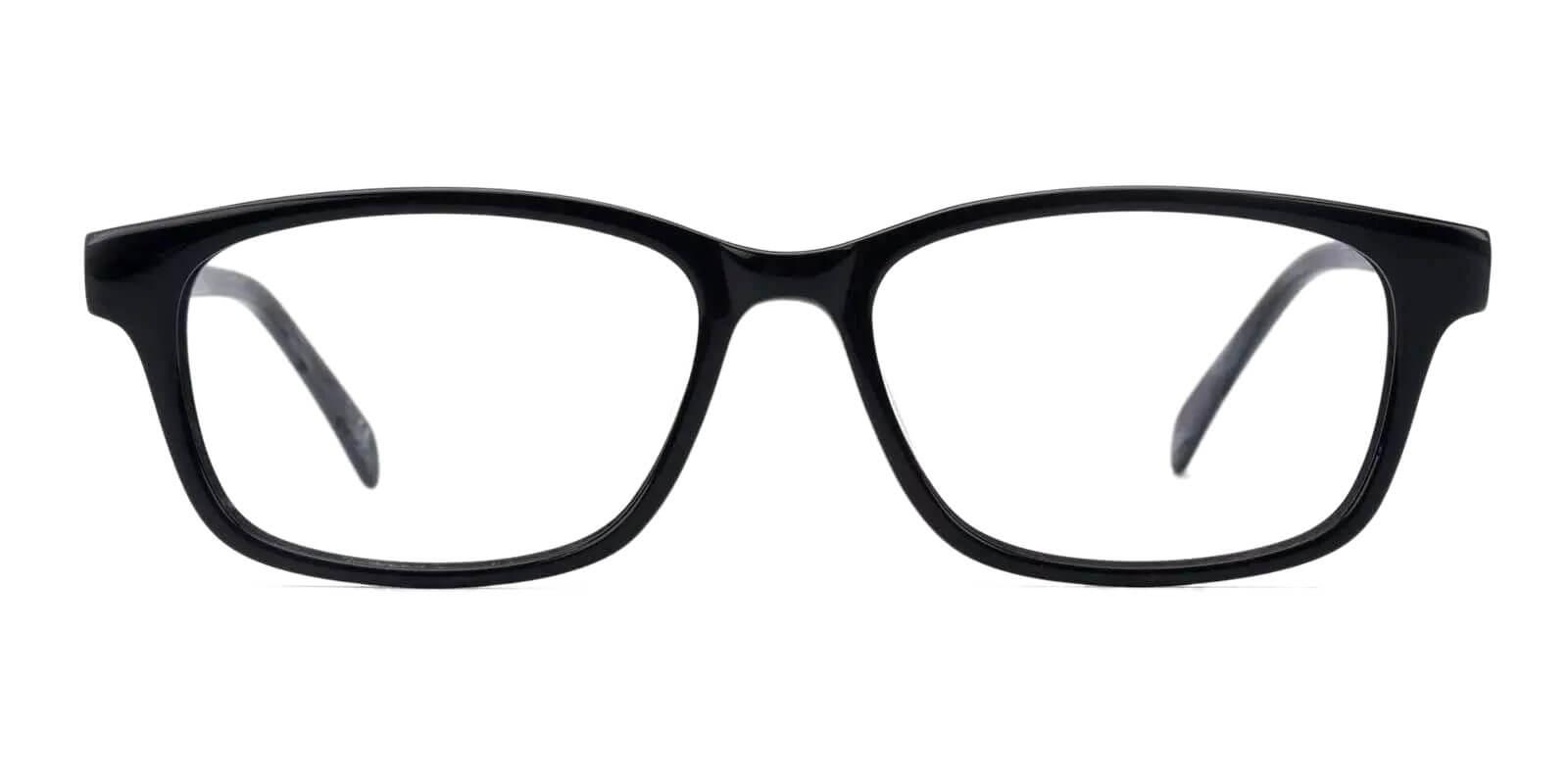 Emmi Black Acetate Eyeglasses , Fashion , UniversalBridgeFit Frames from ABBE Glasses