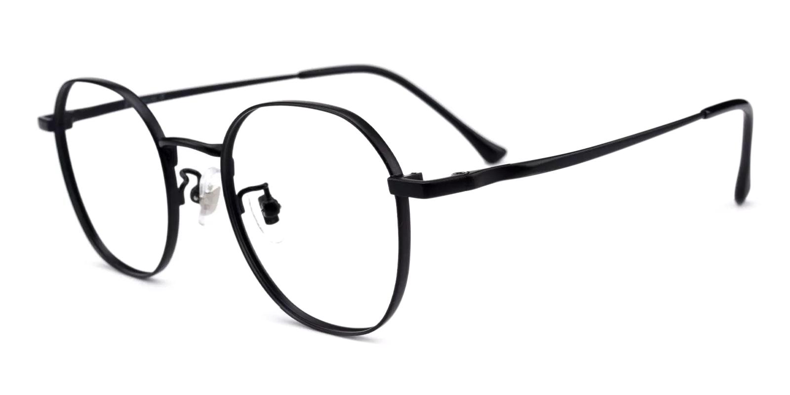 Community Black Metal Eyeglasses , Fashion , NosePads Frames from ABBE Glasses