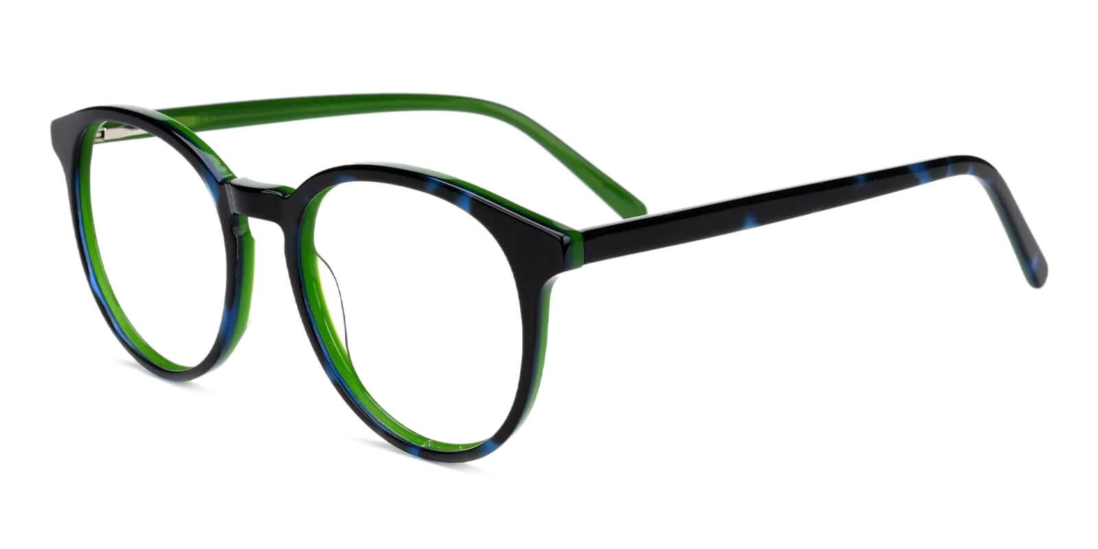 Tammy Green Acetate Eyeglasses , Fashion , SpringHinges , UniversalBridgeFit Frames from ABBE Glasses