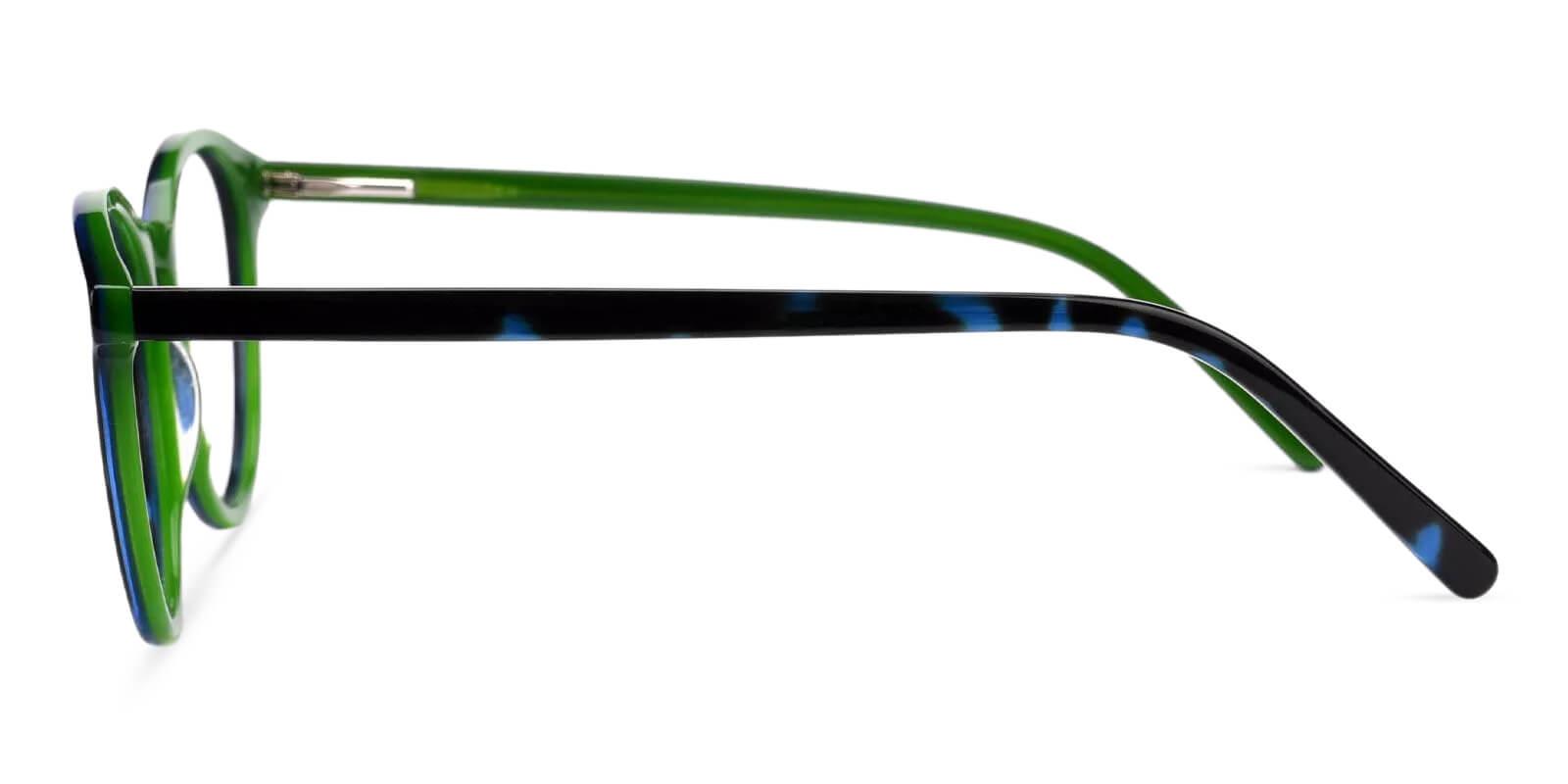 Tammy Green Acetate Eyeglasses , Fashion , SpringHinges , UniversalBridgeFit Frames from ABBE Glasses