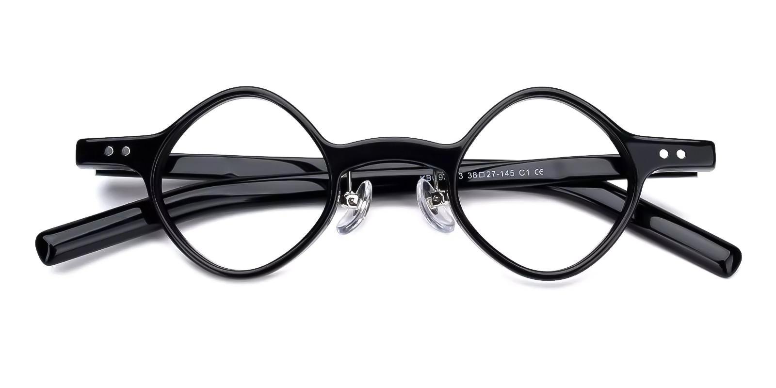 Winni Black TR Eyeglasses , Fashion , NosePads Frames from ABBE Glasses