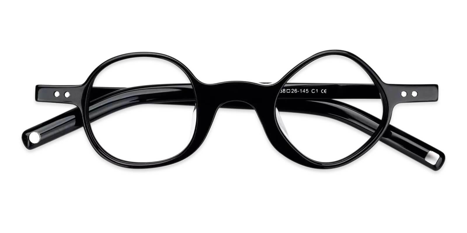 Tersaki Black TR Eyeglasses , Fashion , NosePads Frames from ABBE Glasses