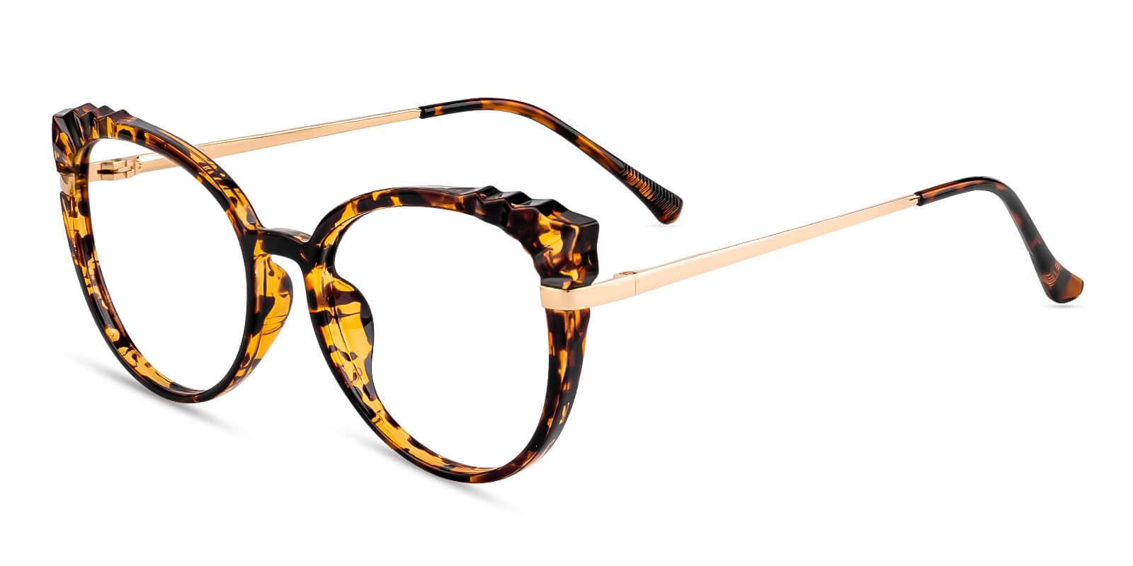 Iconic Tortoise Combination Eyeglasses , Fashion , SpringHinges , UniversalBridgeFit Frames from ABBE Glasses