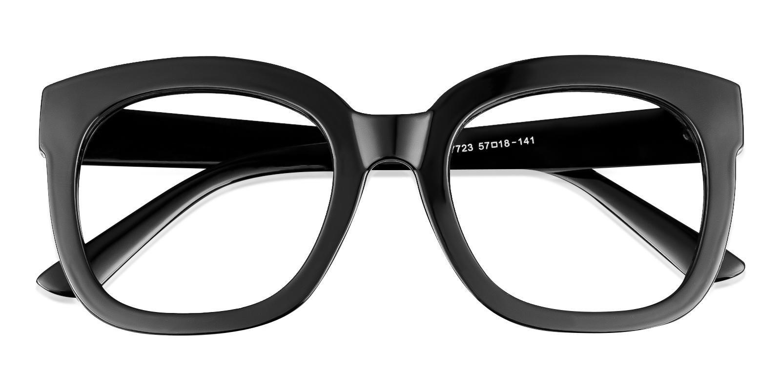 Gala Black Plastic Eyeglasses , Fashion , UniversalBridgeFit Frames from ABBE Glasses