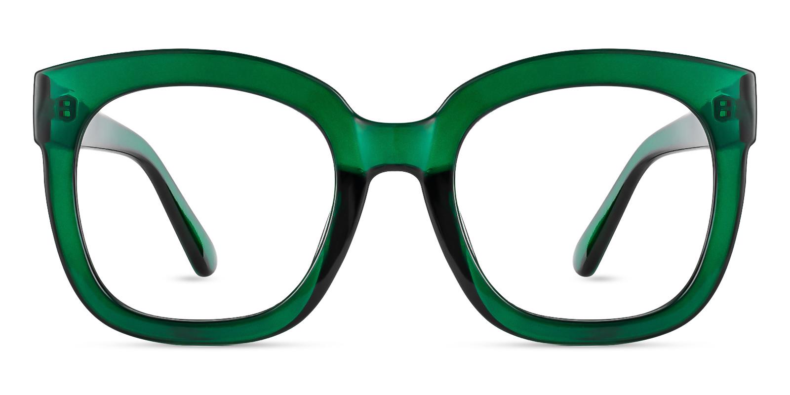 Gala Green Plastic Eyeglasses , Fashion , UniversalBridgeFit Frames from ABBE Glasses