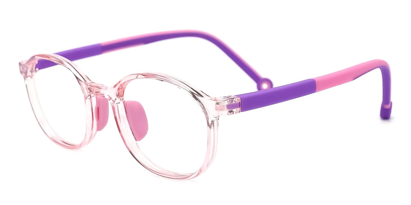 Kids-Exquisite Pink TR Eyeglasses , Fashion , UniversalBridgeFit Frames from ABBE Glasses