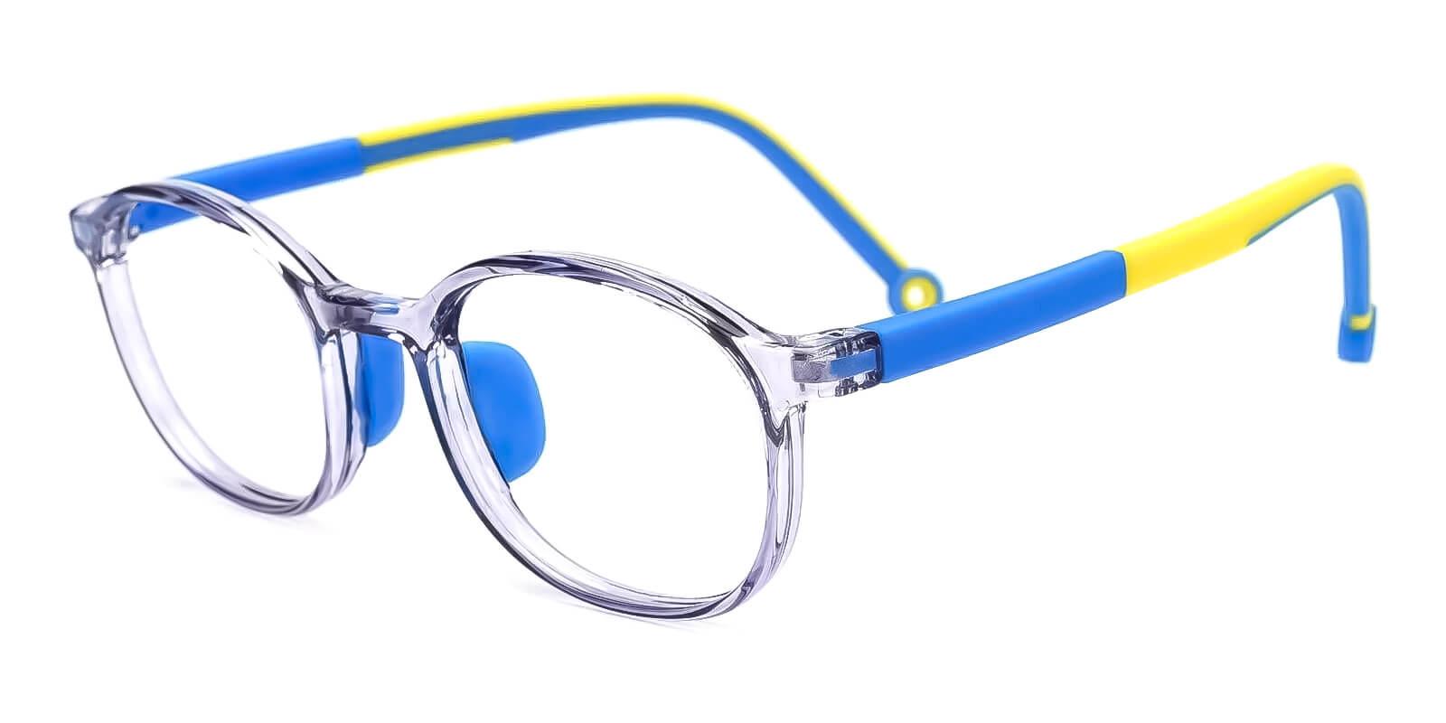 Kids-Exquisite Translucent TR Eyeglasses , Fashion , UniversalBridgeFit Frames from ABBE Glasses