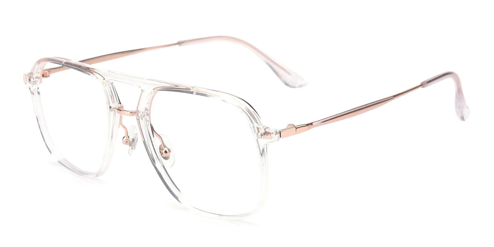 Plyade Fclear Titanium , TR Eyeglasses , NosePads Frames from ABBE Glasses