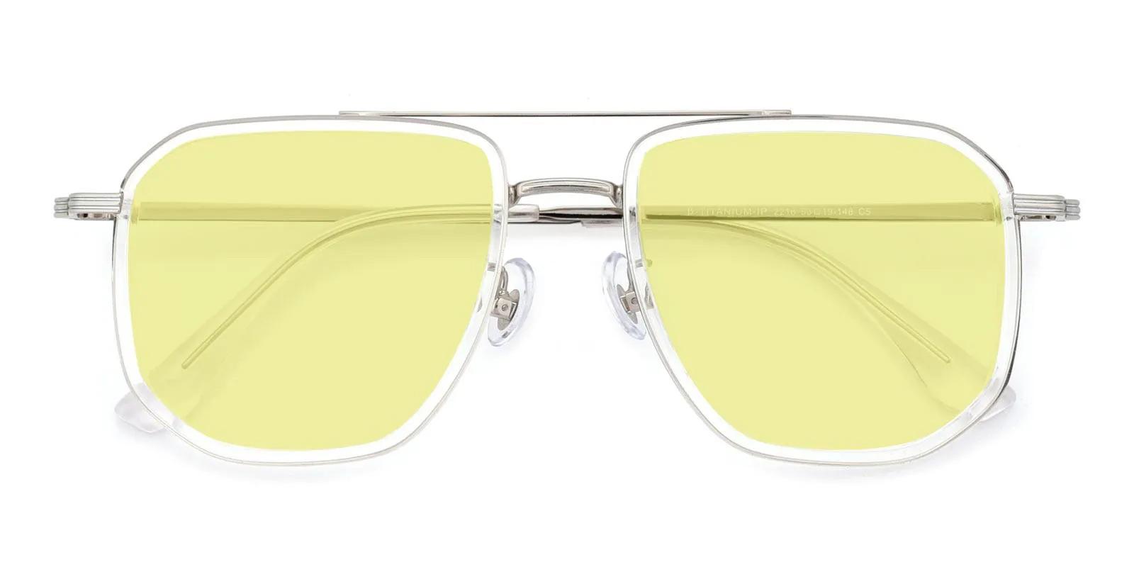 Miscety Fclear Titanium , TR Sunglasses , NosePads Frames from ABBE Glasses