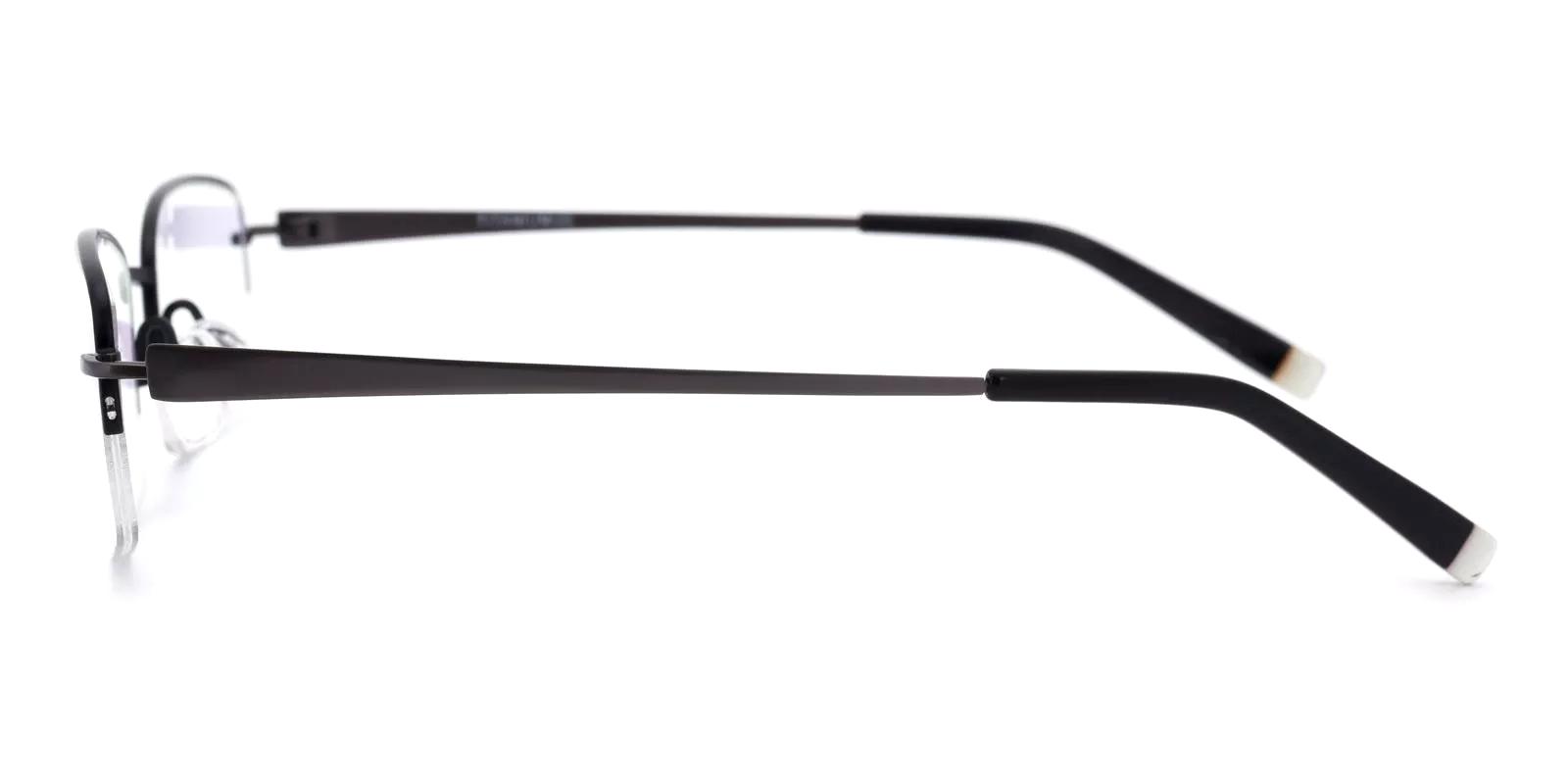 Millen Black Titanium Eyeglasses , NosePads Frames from ABBE Glasses