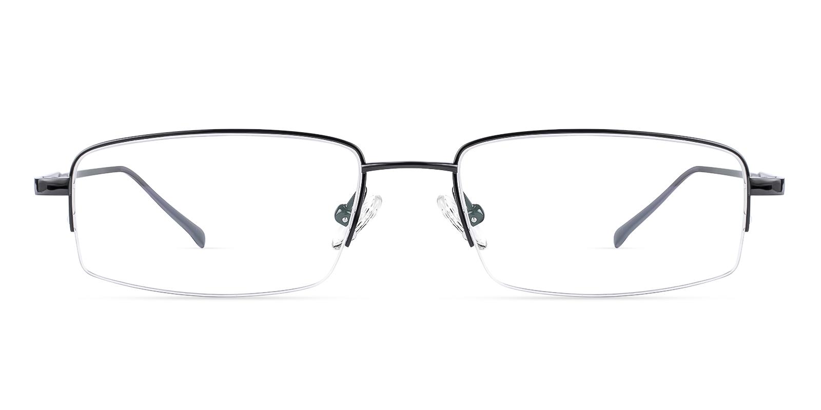 Spaceast Black Titanium Eyeglasses , NosePads Frames from ABBE Glasses