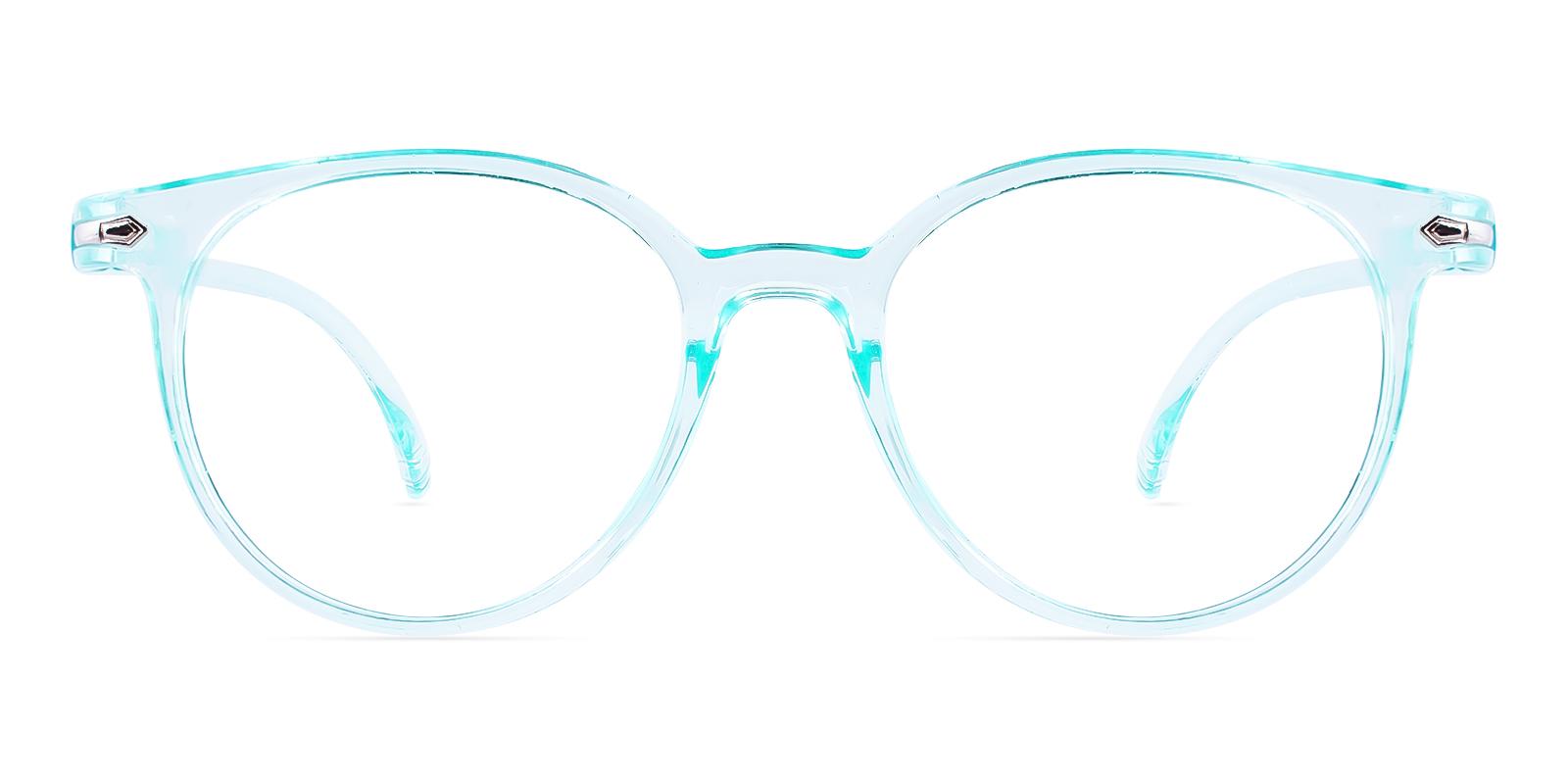 Frommular Blue Plastic Eyeglasses , UniversalBridgeFit Frames from ABBE Glasses