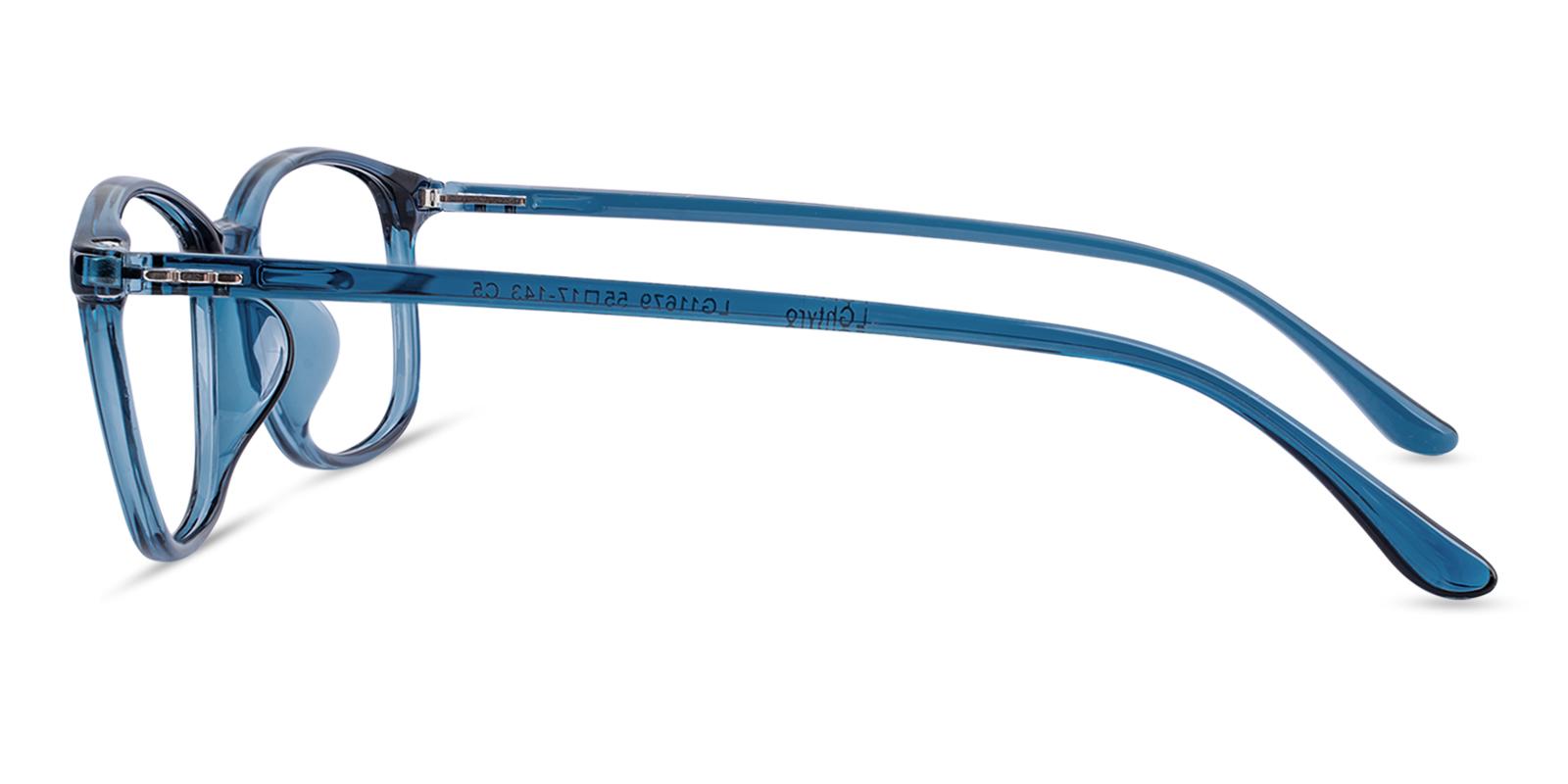 Teloain Blue TR Eyeglasses , UniversalBridgeFit , Lightweight Frames from ABBE Glasses