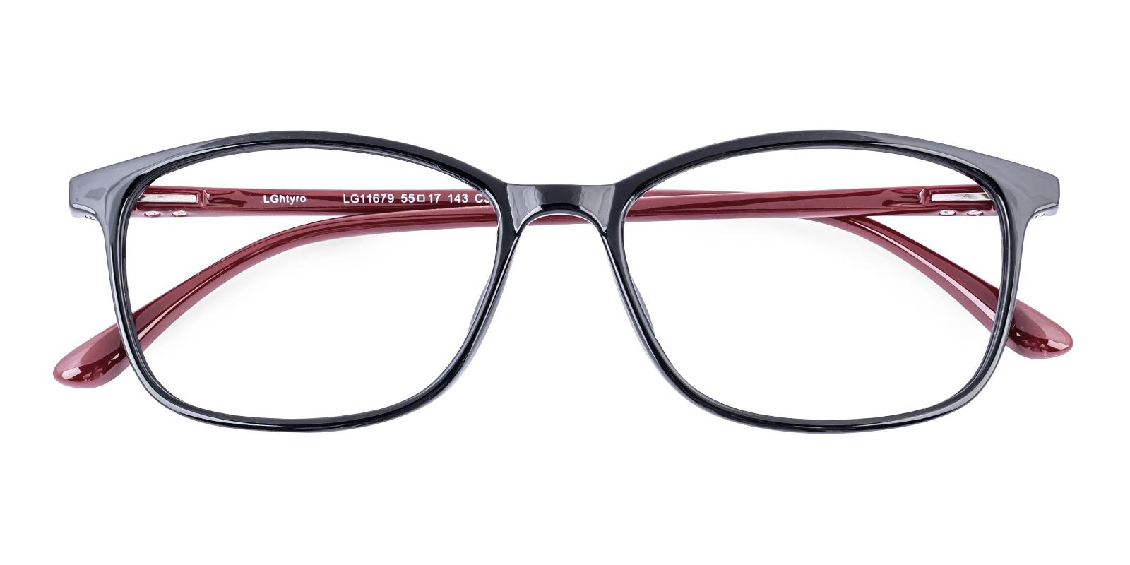 Teloain Red TR Eyeglasses , UniversalBridgeFit , Lightweight Frames from ABBE Glasses
