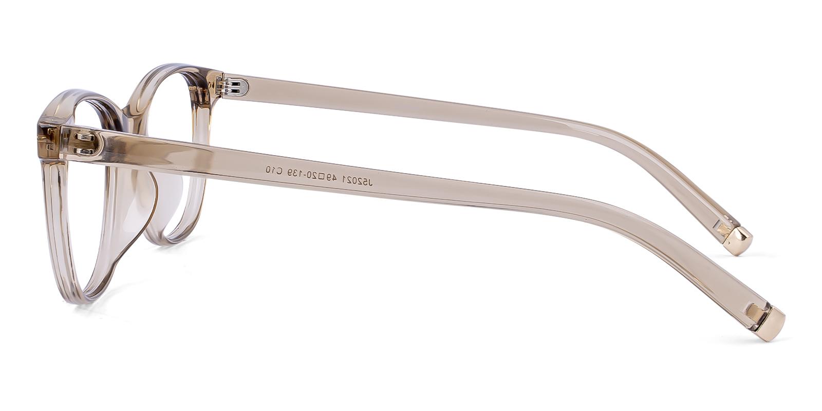 Vesic Brown Plastic Eyeglasses , UniversalBridgeFit Frames from ABBE Glasses