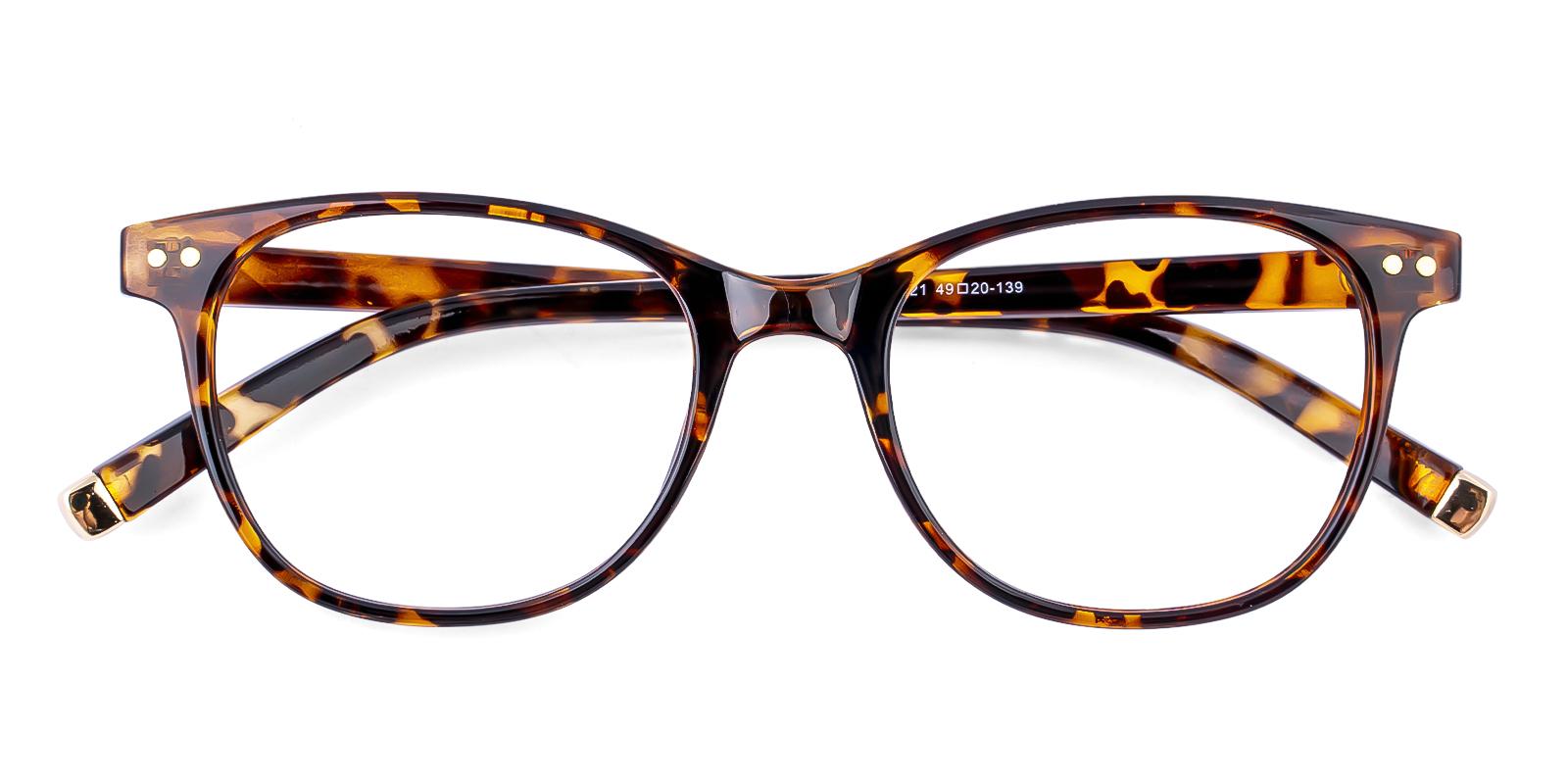 Vesic Tortoise Plastic Eyeglasses , UniversalBridgeFit Frames from ABBE Glasses