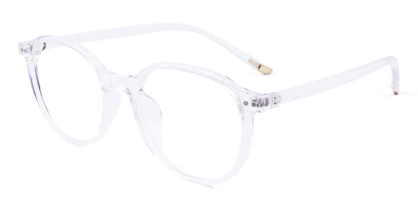 Viscos Fclear Plastic Eyeglasses , UniversalBridgeFit Frames from ABBE Glasses
