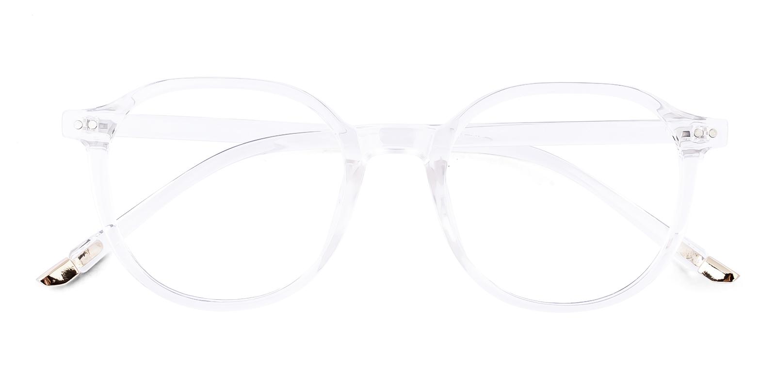 Viscos Fclear Plastic Eyeglasses , UniversalBridgeFit Frames from ABBE Glasses