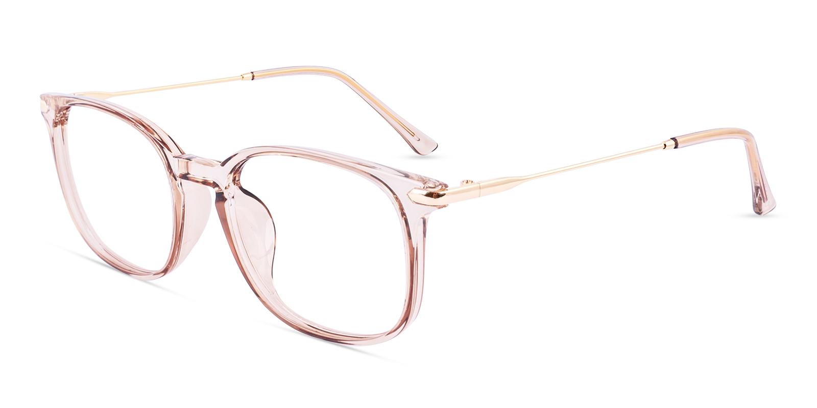 Mercier Brown Plastic Eyeglasses , UniversalBridgeFit Frames from ABBE Glasses