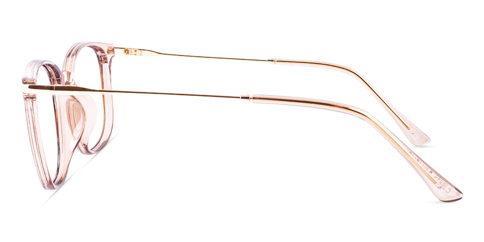Mercier Brown Plastic Eyeglasses , UniversalBridgeFit Frames from ABBE Glasses