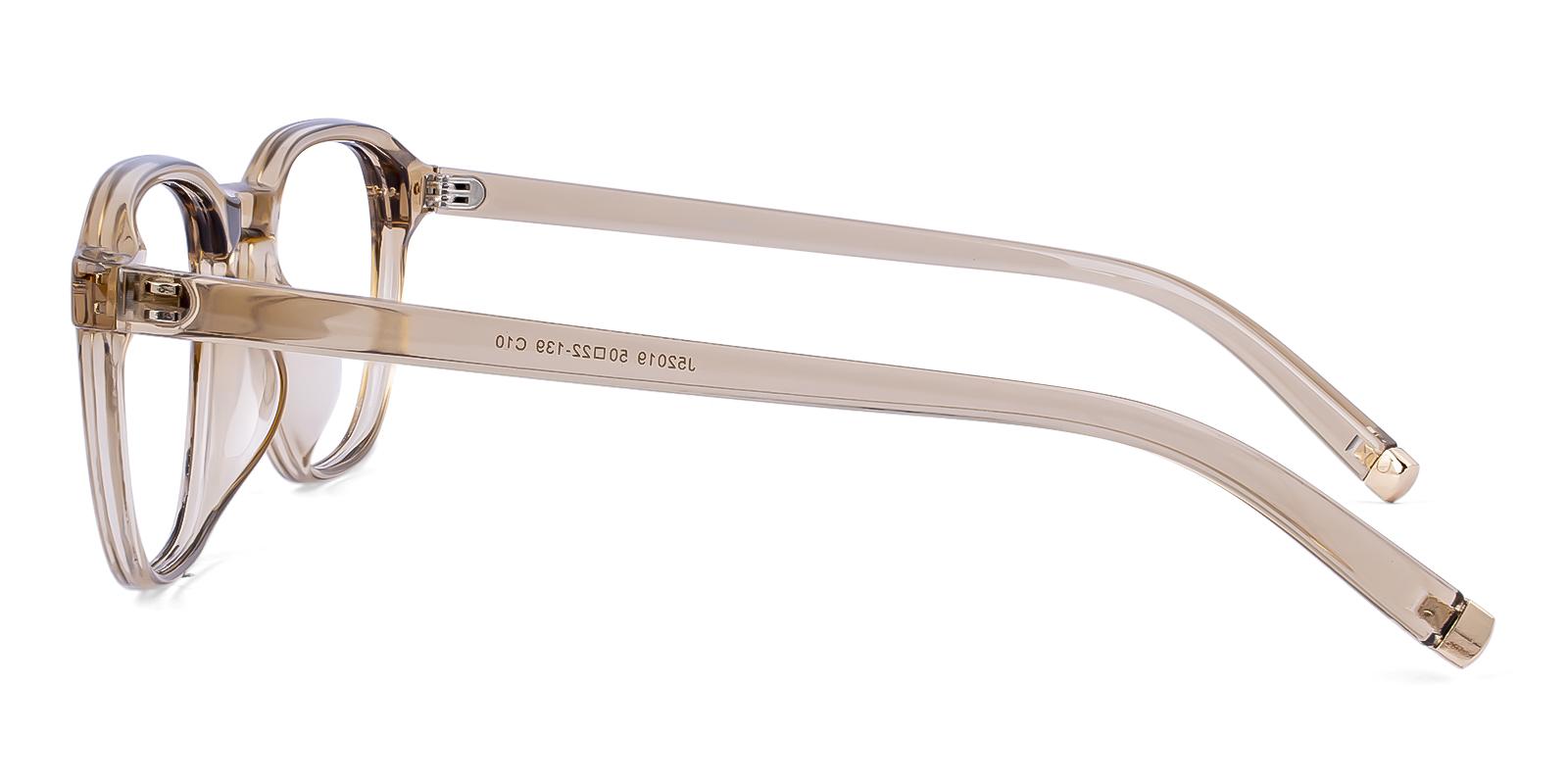 Liquice Brown Plastic Eyeglasses , UniversalBridgeFit Frames from ABBE Glasses