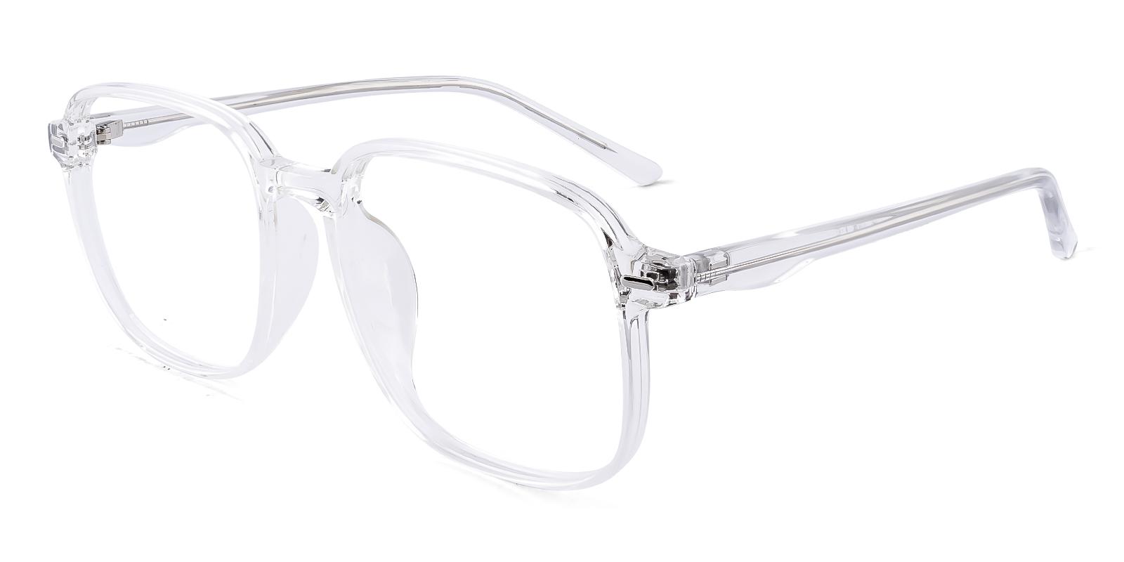 Commonary Fclear Plastic Eyeglasses , UniversalBridgeFit Frames from ABBE Glasses