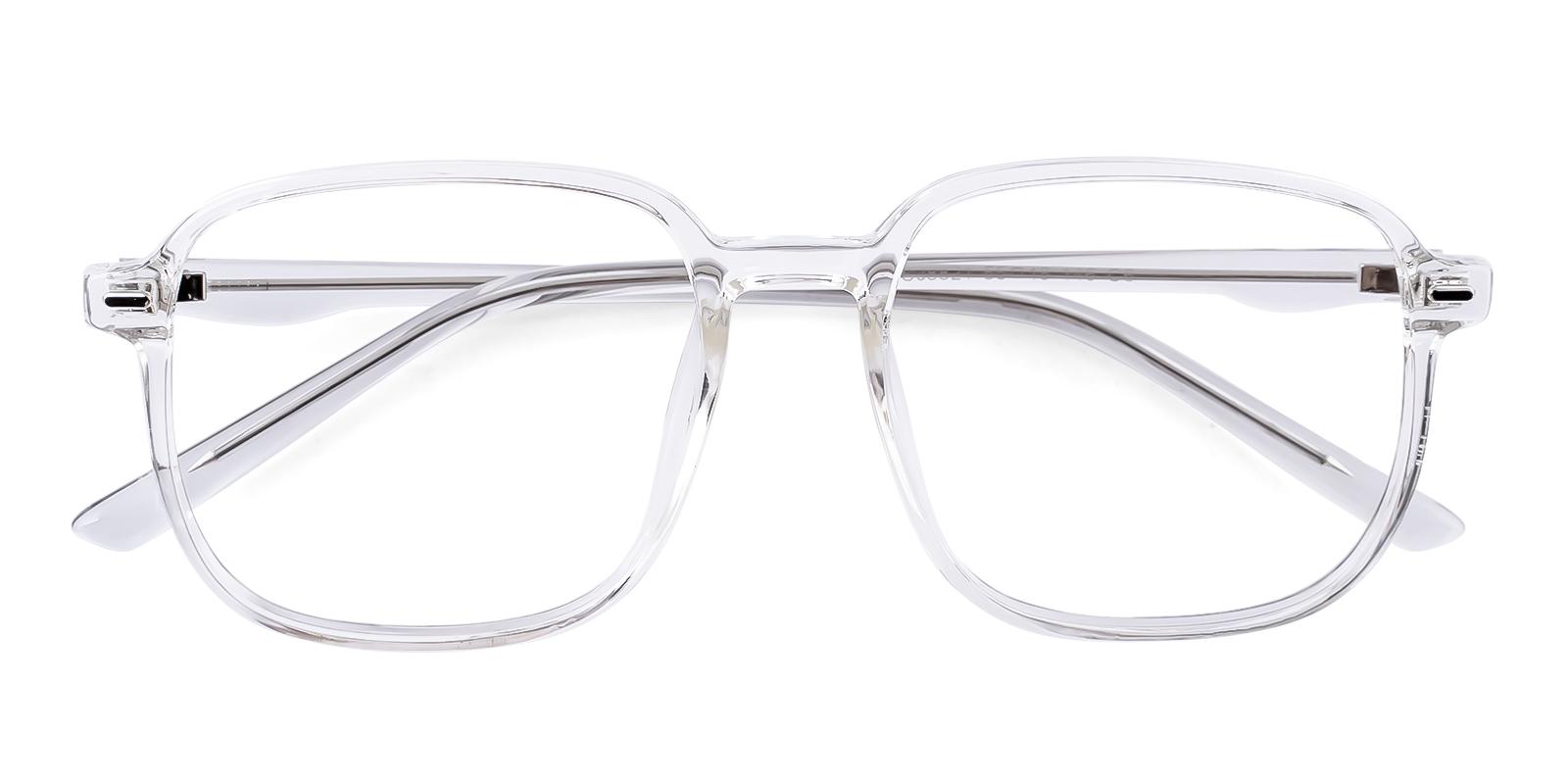 Commonary Fclear Plastic Eyeglasses , UniversalBridgeFit Frames from ABBE Glasses