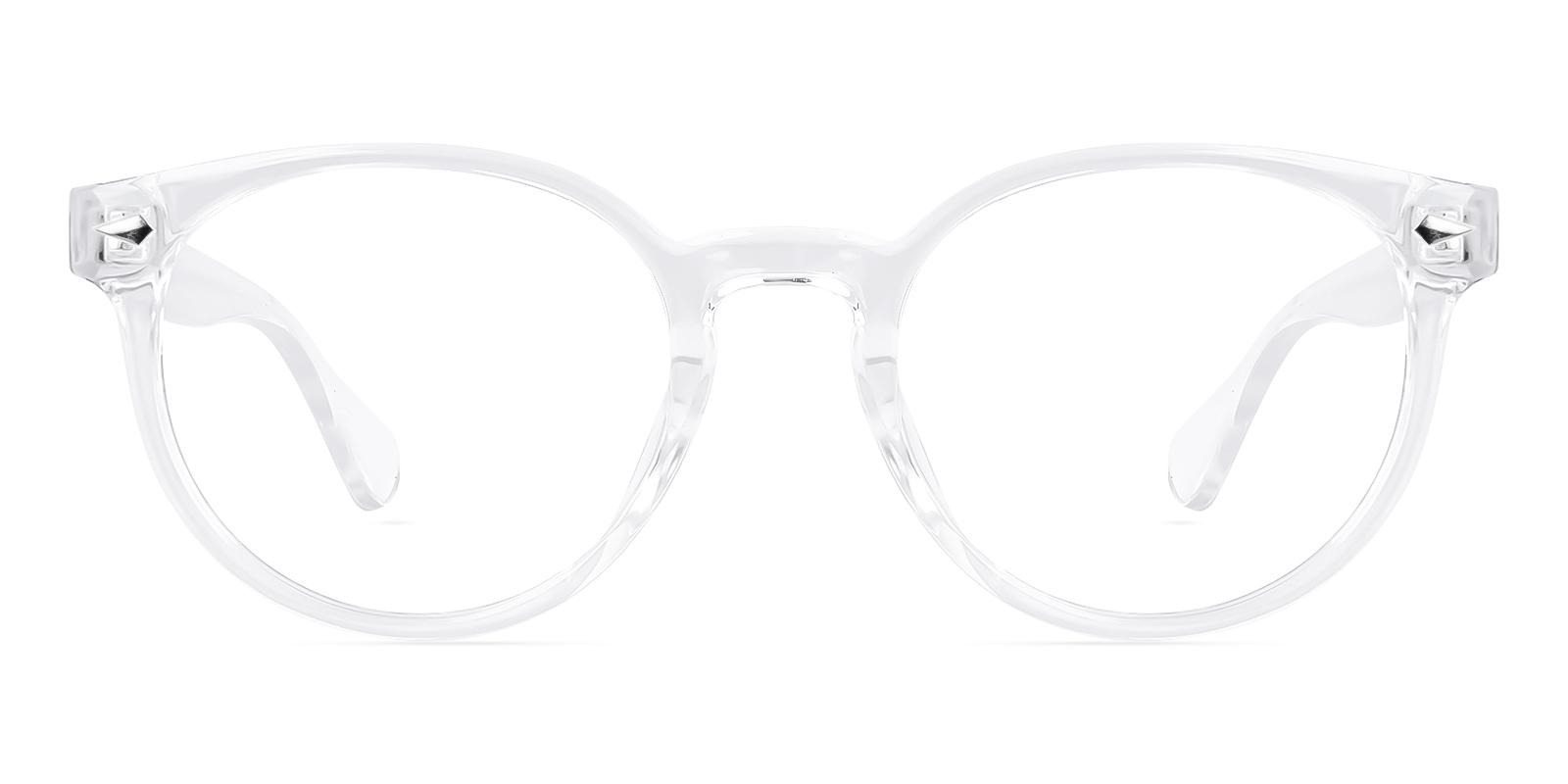 Hismost Fclear Plastic Eyeglasses , UniversalBridgeFit Frames from ABBE Glasses