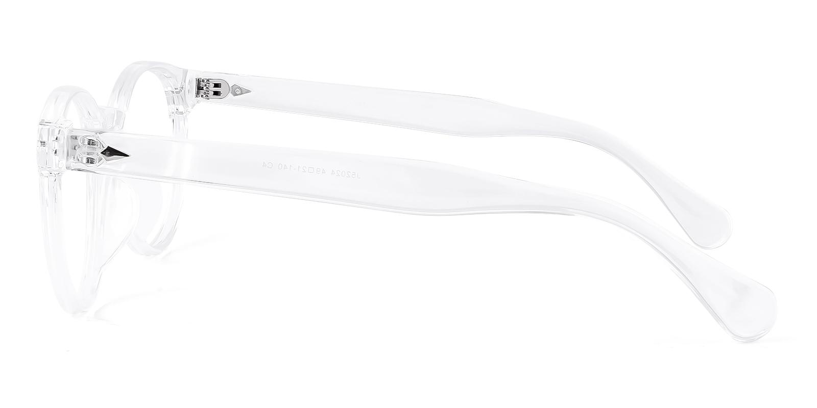 Hismost Fclear Plastic Eyeglasses , UniversalBridgeFit Frames from ABBE Glasses