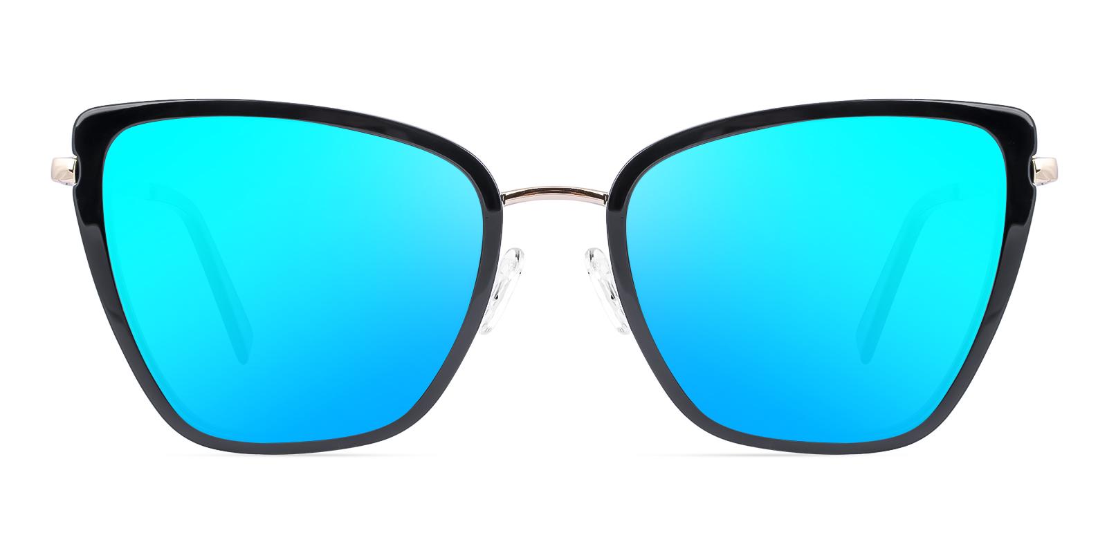 Leadable Black Metal , TR SpringHinges , Sunglasses , NosePads Frames from ABBE Glasses