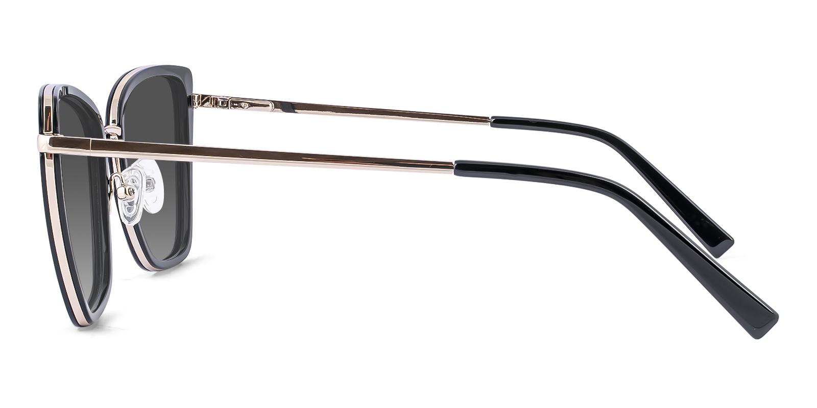 Leadable Black Metal , TR SpringHinges , Sunglasses , NosePads Frames from ABBE Glasses