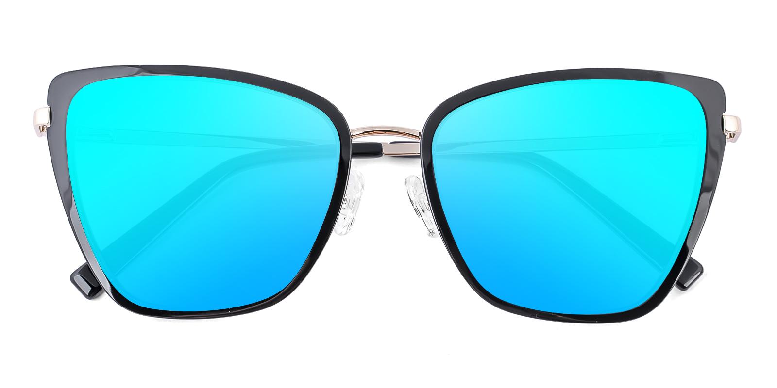 Leadable Black Metal , TR SpringHinges , Sunglasses , NosePads Frames from ABBE Glasses