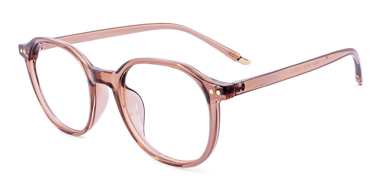 Restlike Brown Plastic Eyeglasses , UniversalBridgeFit Frames from ABBE Glasses