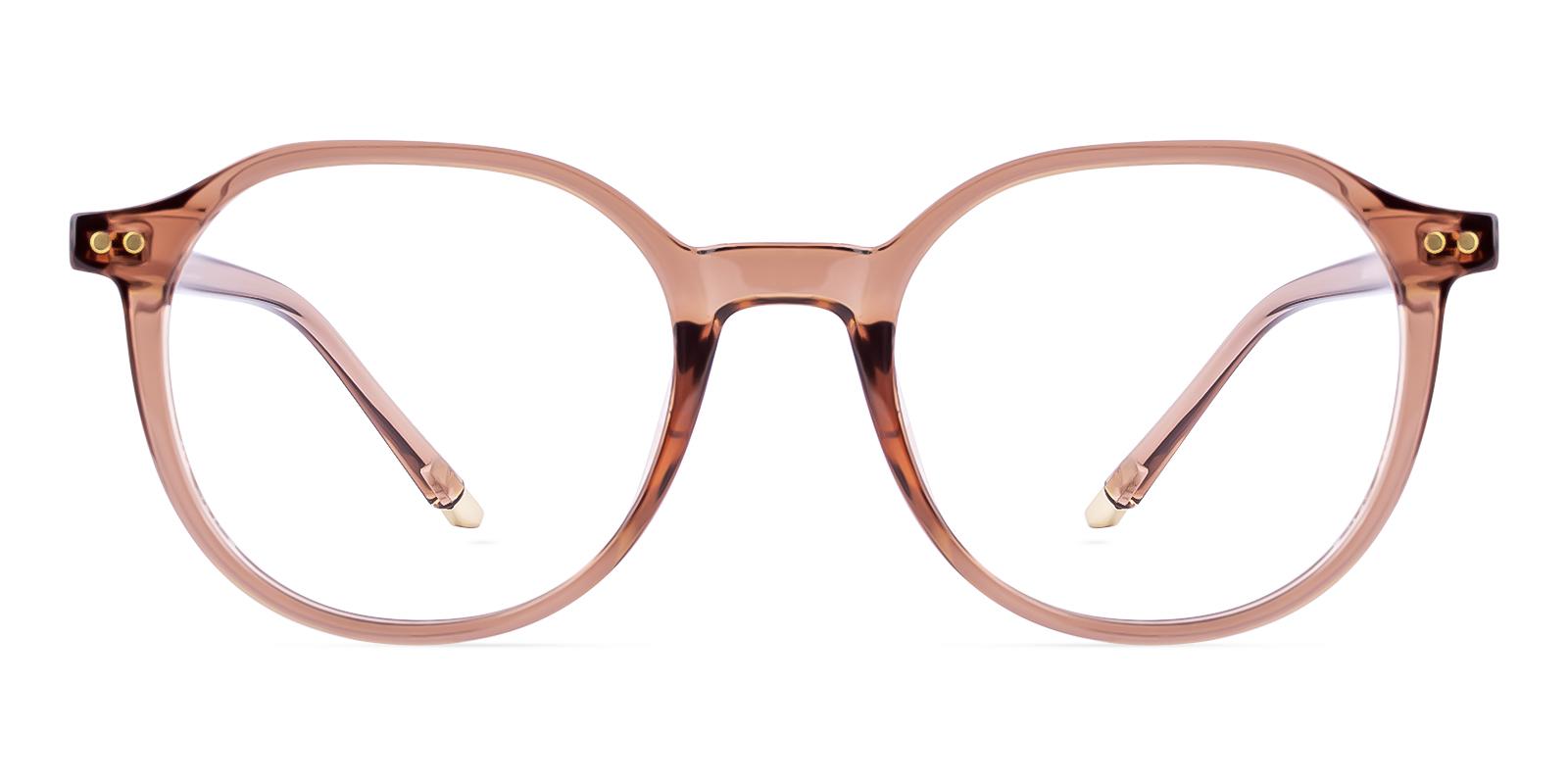 Restlike Brown Plastic Eyeglasses , UniversalBridgeFit Frames from ABBE Glasses