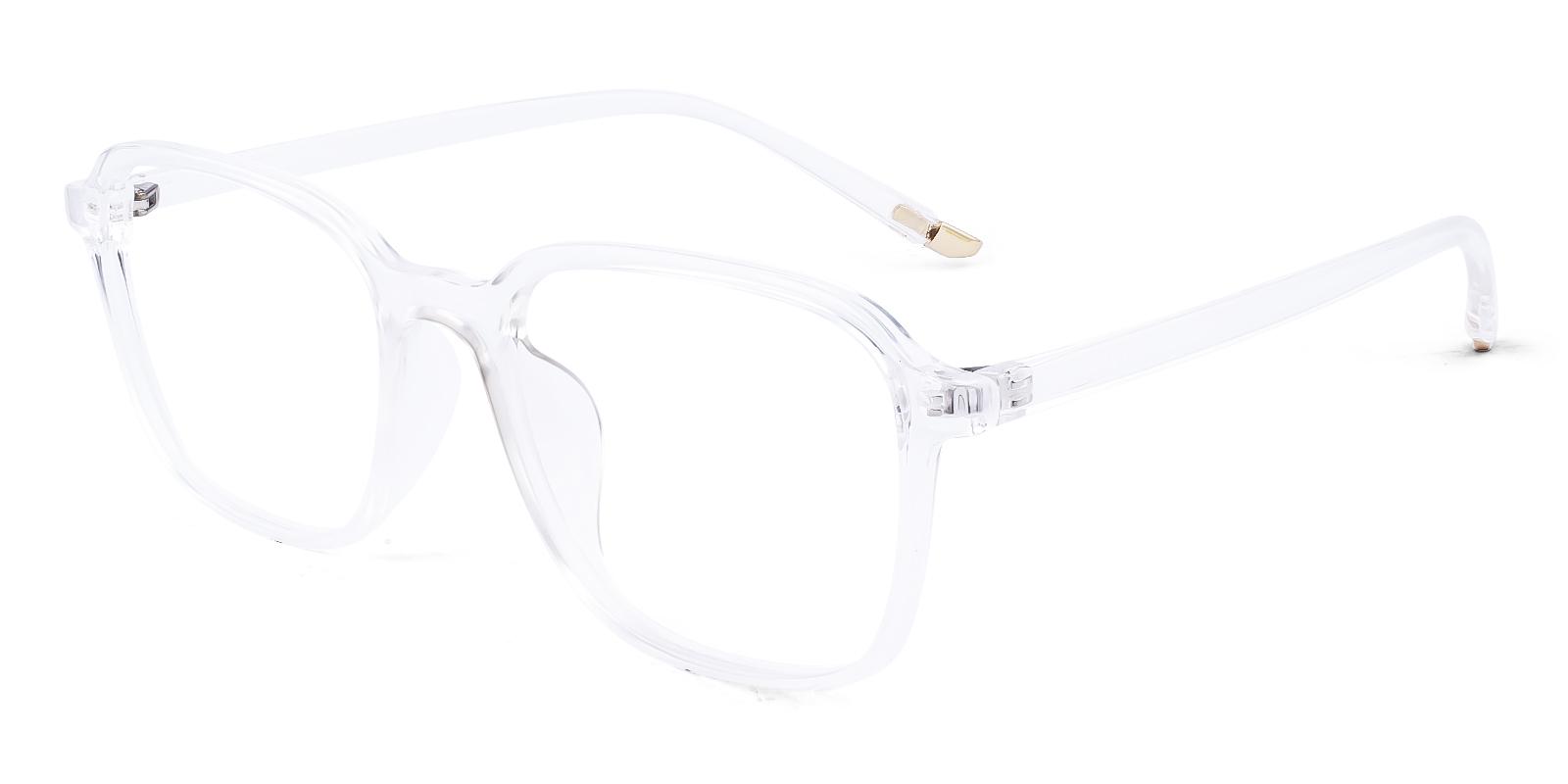 Restlike Fclear Plastic Eyeglasses , UniversalBridgeFit Frames from ABBE Glasses
