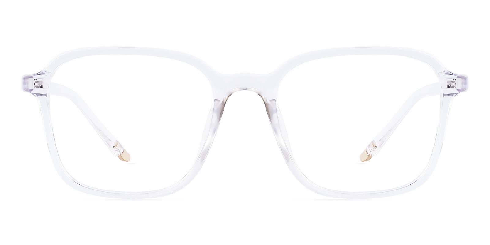 Restlike Fclear Plastic Eyeglasses , UniversalBridgeFit Frames from ABBE Glasses